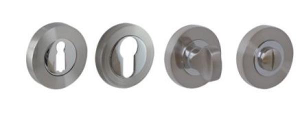 ProGriff TD-Aneta auf Rosette–Chrom/Nickel matt